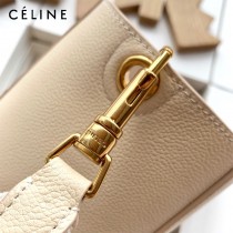 CELINE塞琳原單 650 SANGLE BUCKET小號柔軟粒面小牛皮小號水桶包