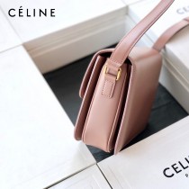 CELINE塞琳原單 666 TRIOMPHE 中號凱旋門 小牛皮肩背包郵差包