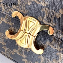 CELINE塞琳原單 666 TRIOMPHE 中號 老花郵差包