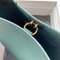 CELINE塞琳原單 650 SANGLE BUCKET小號柔軟粒面小牛皮小號水桶包