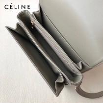 CELINE塞琳原單 666 TRIOMPHE 中號凱旋門 小牛皮肩背包郵差包