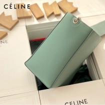 CELINE塞琳原單 650 SANGLE BUCKET小號柔軟粒面小牛皮小號水桶包