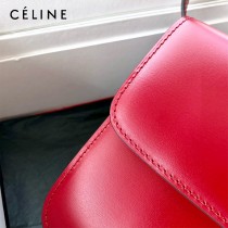 CELINE塞琳原單  Box Teen 拋光小牛皮小號豆腐包