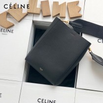 CELINE塞琳原單 650 SANGLE BUCKET小號柔軟粒面小牛皮小號水桶包