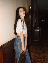 CELINE塞琳原單 706 CABAS 迷妳CELINE印花人造革牛皮革豎款手袋