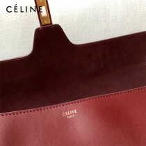 CELINE塞琳原單 soft 16 大號光滑牛皮革柔軟手袋購物袋