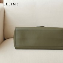 CELINE塞琳原單 soft 16 大號光滑牛皮革柔軟手袋購物袋