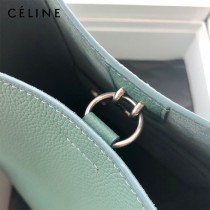 CELINE塞琳原單 650 SANGLE BUCKET小號柔軟粒面小牛皮小號水桶包