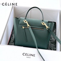 CELINE塞琳原單620-1 BELT MICRO 中號 粒面小牛皮斜挎手提手袋