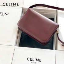 CELINE塞琳原單 666 TRIOMPHE 凱旋門中號 小牛皮肩背包郵差包