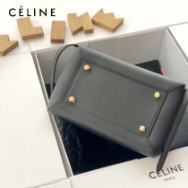 CELINE塞琳原單 620  BELT MINI  粒面小牛皮肩背 大號手提鯰魚包