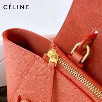 CELINE塞琳原單620-1 BELT MICRO 中號 粒面小牛皮斜挎手提手袋