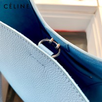 CELINE塞琳原單 650 SANGLE BUCKET小號柔軟粒面小牛皮小號水桶包