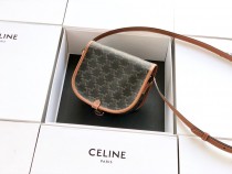 CELINE塞琳原單 684   FOLCO TRIOMPHE帆布中號老花手袋