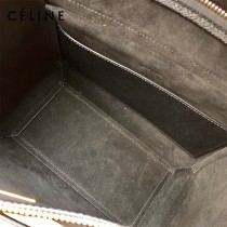 CELINE塞琳原單620-1 BELT MICRO 中號 粒面小牛皮斜挎手提手袋