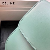 CELINE塞琳原單  CLASSIC 中號 細橫紋小牛皮小號豆腐包