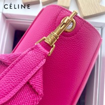 CELINE塞琳原單 650 SANGLE BUCKET小號柔軟粒面小牛皮小號水桶包