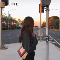 CELINE塞琳原單640  Frame 中號方包郵差包