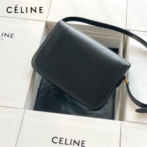CELINE塞琳原單 666 TRIOMPHE 中號凱旋門 小牛皮肩背包郵差包