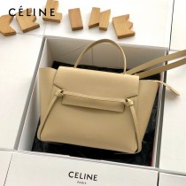 CELINE塞琳原單 620  BELT MINI  粒面小牛皮肩背 大號手提鯰魚包