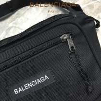 BALENCIAGA-010  巴黎世家 三聯特惠原單帆布胸包腰包 簡單輕便