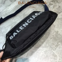 BALENCIAGA-04  巴黎世家 三聯特惠原單帆布胸包腰包 簡單輕便