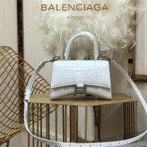 BALENCIAGA-09  巴黎世家原單爆款MINI號鱷魚紋HOURGLASS沙漏包