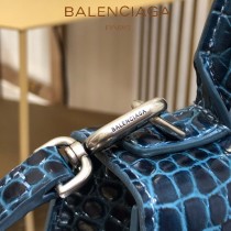 BALENCIAGA-06  巴黎世家原單爆款MINI號鱷魚紋HOURGLASS沙漏包