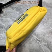 BALENCIAGA-05  巴黎世家 三聯特惠原單帆布胸包腰包 簡單輕便