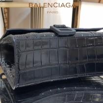 BALENCIAGA-08  巴黎世家原單爆款MINI號鱷魚紋HOURGLASS沙漏包
