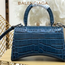 BALENCIAGA-06  巴黎世家原單爆款MINI號鱷魚紋HOURGLASS沙漏包