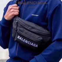 BALENCIAGA-012  巴黎世家 三聯特惠原單帆布胸包腰包 簡單輕便