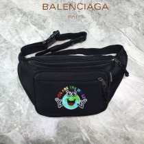 BALENCIAGA-09  巴黎世家 三聯特惠原單帆布胸包腰包 簡單輕便