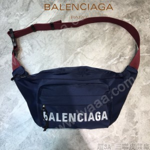 BALENCIAGA-02  巴黎世家 三聯特惠原單帆布胸包腰包 簡單輕便