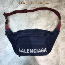 BALENCIAGA-02  巴黎世家 三聯特惠原單帆布胸包腰包 簡單輕便