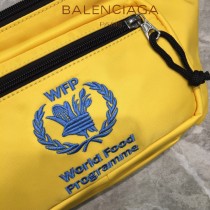 BALENCIAGA-05  巴黎世家 三聯特惠原單帆布胸包腰包 簡單輕便