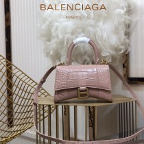 BALENCIAGA-010  巴黎世家原單爆款MINI號鱷魚紋HOURGLASS沙漏包