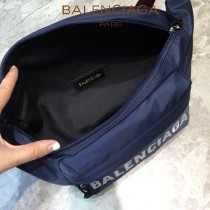 BALENCIAGA-02  巴黎世家 三聯特惠原單帆布胸包腰包 簡單輕便