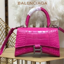 BALENCIAGA-07  巴黎世家原單爆款MINI號鱷魚紋HOURGLASS沙漏包