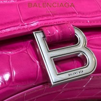 BALENCIAGA-07  巴黎世家原單爆款MINI號鱷魚紋HOURGLASS沙漏包