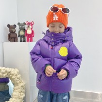 Moncler專櫃限量款男女童裝羽絨服 尺碼：110-150(紫色，黑色，橙色)