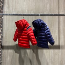 Moncler蒙口兒童男女寶寶織帶Renald系列鵝絨輕薄系列羽絨服 專櫃同步款 尺碼：110-150
