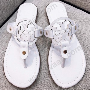 Tory Burch 托裏伯奇 漆皮系列 典時尚平底夾趾涼鞋人字拖