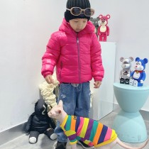 Moncler雙面穿羽絨服 連帽設計 ，袖子下擺微收
