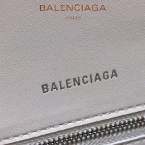 BALENCIAGA-02  巴黎世家原單爆款小號鱷魚紋HOURGLASS沙漏包