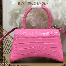 BALENCIAGA-010  巴黎世家原單爆款小號鱷魚紋HOURGLASS沙漏包