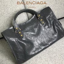 BALENCIAGA-03  巴黎世家頂級原單 GiantCity中網釘系列機車包