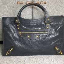 BALENCIAGA-03  巴黎世家頂級原單 GiantCity中網釘系列機車包