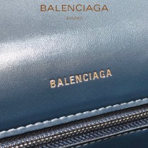 BALENCIAGA-05  巴黎世家原單爆款小號鱷魚紋HOURGLASS沙漏包