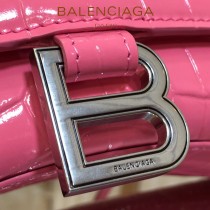 BALENCIAGA-010  巴黎世家原單爆款小號鱷魚紋HOURGLASS沙漏包